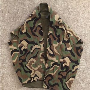 J. McLaughlin Camouflage Sweater Shrug